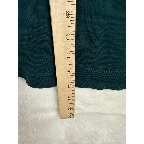 NWT Lane Bryant Teal Green Knit Sweater Top 26 28 3X - Picture 5 of 7